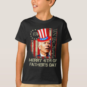 Camiseta Gracioso Joe Biden 4 de Julio 4 de Julio de Padre