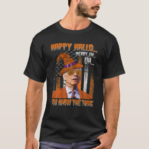 Camiseta Gracioso Joe Biden confundió calabaza anti Biden f