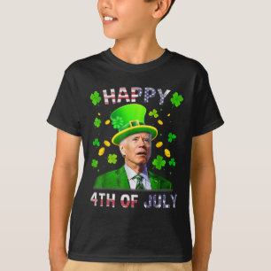 Camiseta Gracioso Joe Biden Cute St Patricks Day Bowmen Men