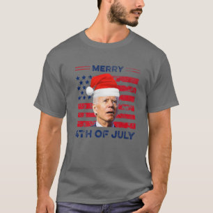 Camiseta Gracioso Joe Biden Dazed Merry 4 De Julio