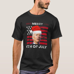 Camiseta Gracioso Joe Biden Dazed Merry 4 De Julio