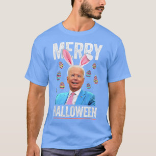 Camiseta Gracioso Joe Biden Feliz Día de Pascua Confuso en 