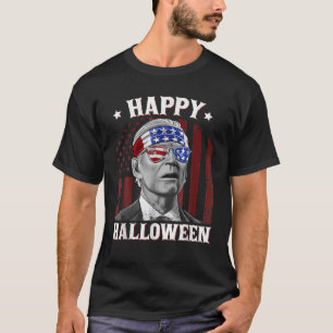Camiseta Gracioso Joe Biden Feliz Halloween Confuso 4 De Ju