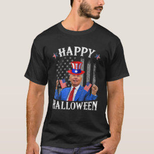 Camiseta Gracioso Joe Biden Feliz Halloween Confuso 4 De Ju
