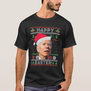 Camiseta Gracioso Joe Biden Feliz Pascua Feo Navidades