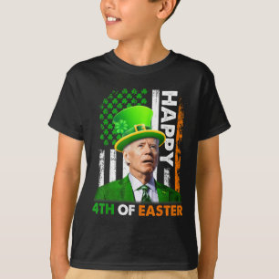 Camiseta Gracioso Joe Biden St Patricks Day Feliz 4 De Juli