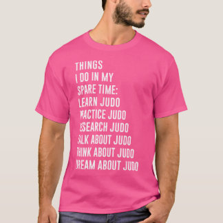 Camiseta Gracioso Judo Ama La Mordaza Para Los Hombres