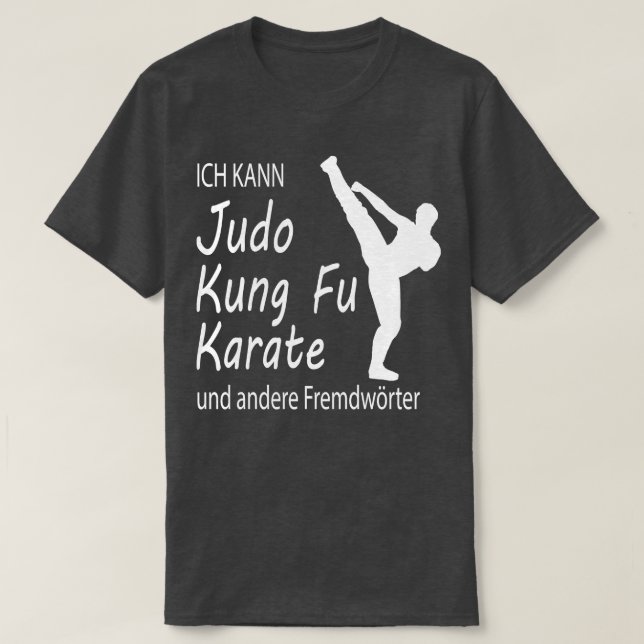 Camiseta Gracioso Judo Kung Fu d Martial Arts Gift 7 (Diseño del anverso)