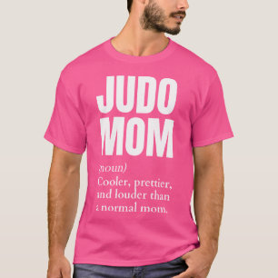 Camiseta Gracioso Judo Mom Noun Funny Judo Mom Definition J