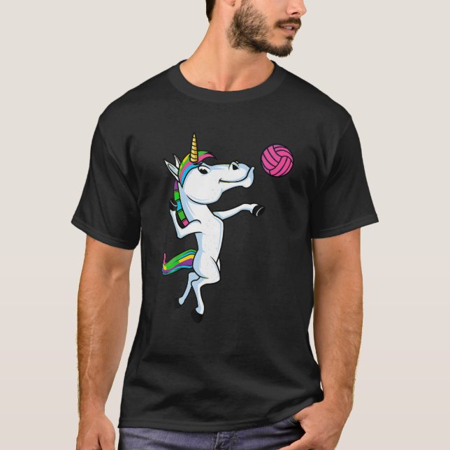 Camiseta Gracioso juego de bolas mágicas de voleibol deport (Anverso)