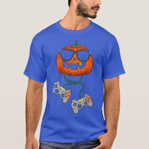 Camiseta Gracioso juego de calabaza, calabaza de otoño vide