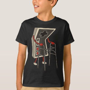 Camiseta Gracioso juego de videojuegos antiguo retro 80 de 