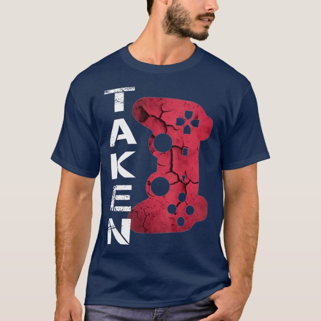 Camiseta Gracioso jugador Día de San Valentín Cita Regalo N (Anverso)