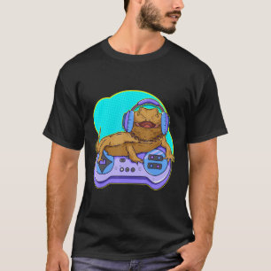 Camiseta Gracioso jugador jugador jugador de videojuegos co
