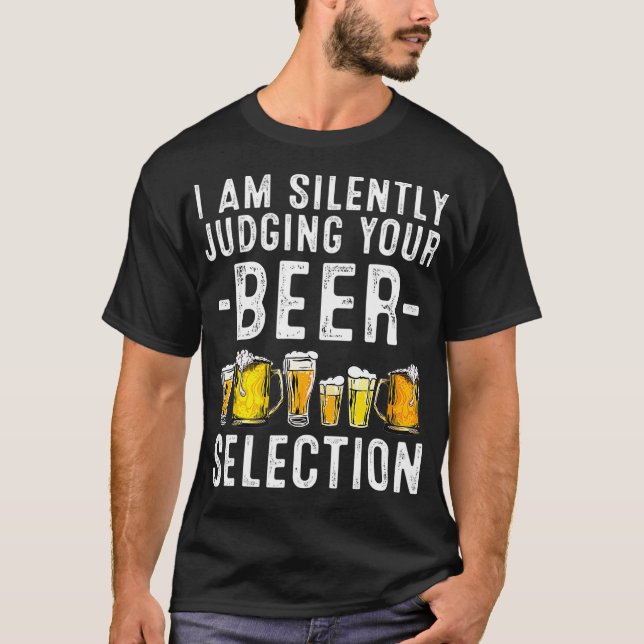 Camiseta Gracioso Juzgando Silenciosamente Tu Regalo De Cer (Anverso)