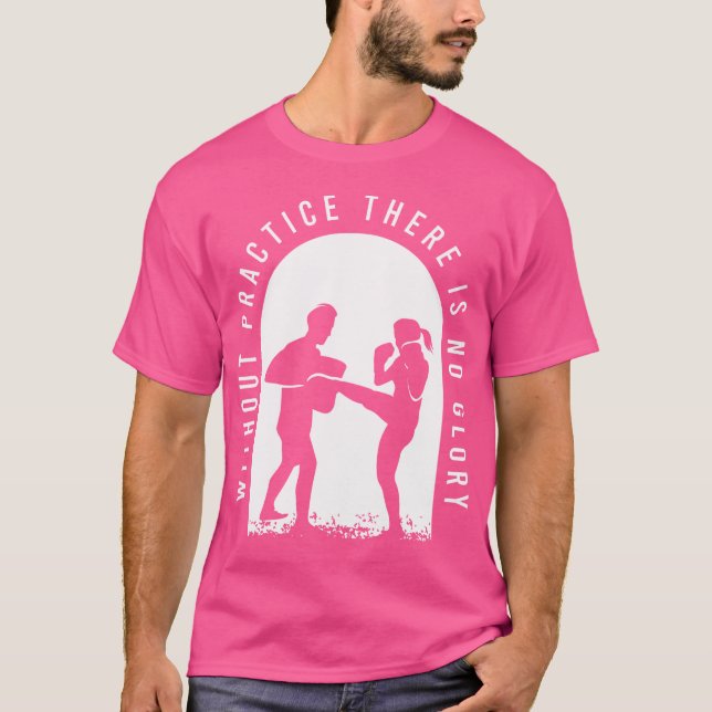 Camiseta Gracioso Kickboxing Para Un Kickboxer (Anverso)