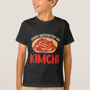Camiseta Gracioso Kimchi dice que los amantes coreanos de l
