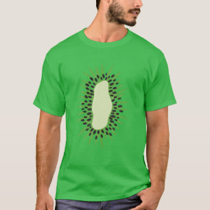 Camiseta Gracioso Kiwi Lazy Fácil Fruto Coste Halloween