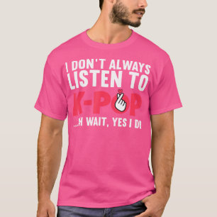 Camiseta Gracioso Kpop Art Para Adolescentes Chicas Mujeres
