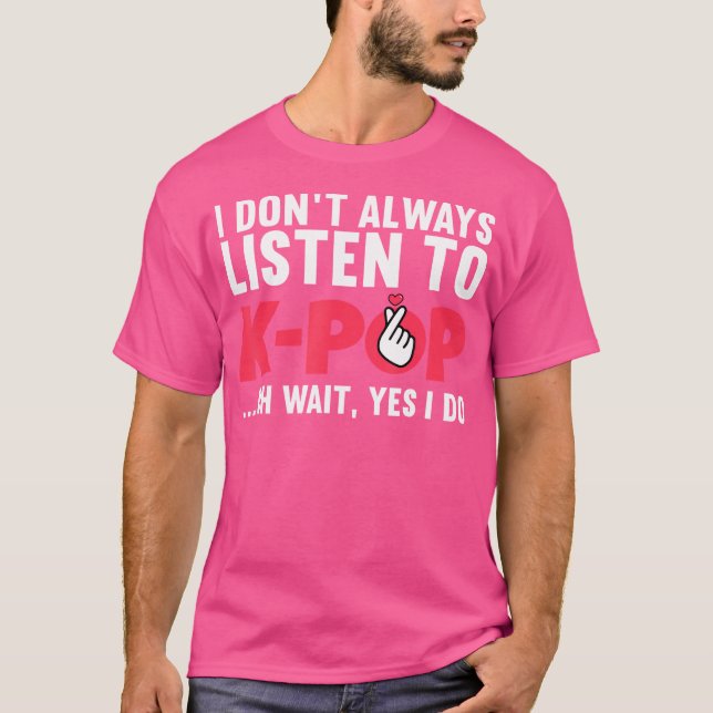 Camiseta Gracioso Kpop Art Para Adolescentes Chicas Mujeres (Anverso)
