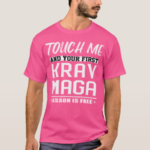 Camiseta Gracioso Krav Maga - Combate Y Autodefensa
