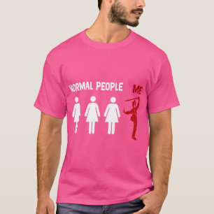 Camiseta Gracioso Kung Fu Normal Pepole Me Kung Fu Mujer