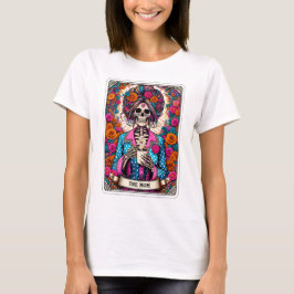 Camiseta Gracioso La Madre Skeleton Tarot