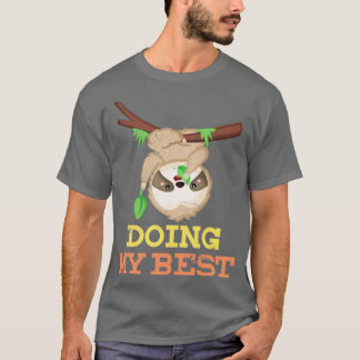 Camiseta Gracioso Lazy Animal Gift Sloth