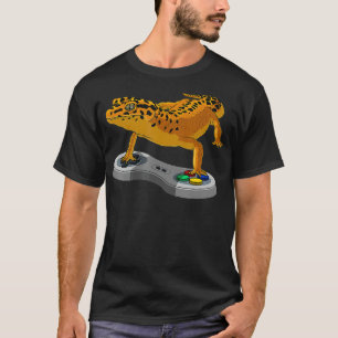 Camiseta Gracioso Leopard Gecko Bearded Dragon Gift Kids Gu
