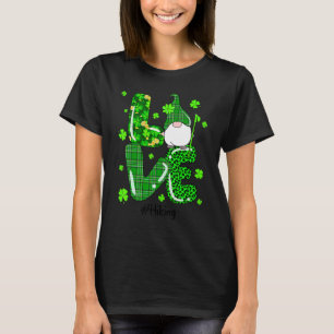 Camiseta Gracioso Leopardo Irlandés Green Plaid Senderismo