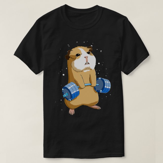 Camiseta Gracioso Levantamiento de peso Gimnasio Guinea Cer (Diseño del anverso)