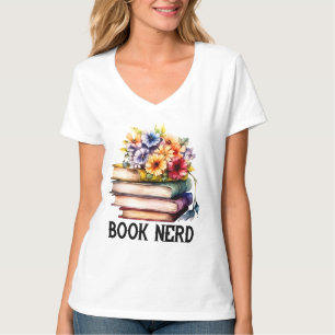 Camiseta Gracioso libro de arte de palabras nerd