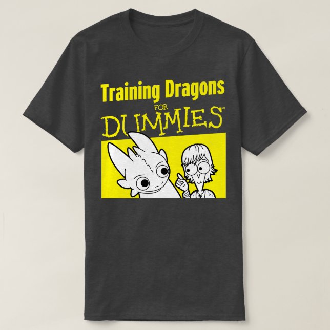 Camiseta Gracioso libro de entrenamiento Dragon sin dientes (Diseño del anverso)