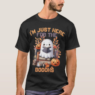 Camiseta Gracioso libro de expertos fantasmas otoño camiset