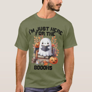Camiseta Gracioso libro de expertos fantasmas otoño Hallowe