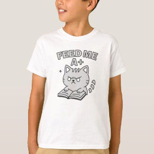 Camiseta Gracioso libro de gatos Edgy