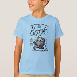 Camiseta Gracioso libro de Kawaii con cita Leer más libros