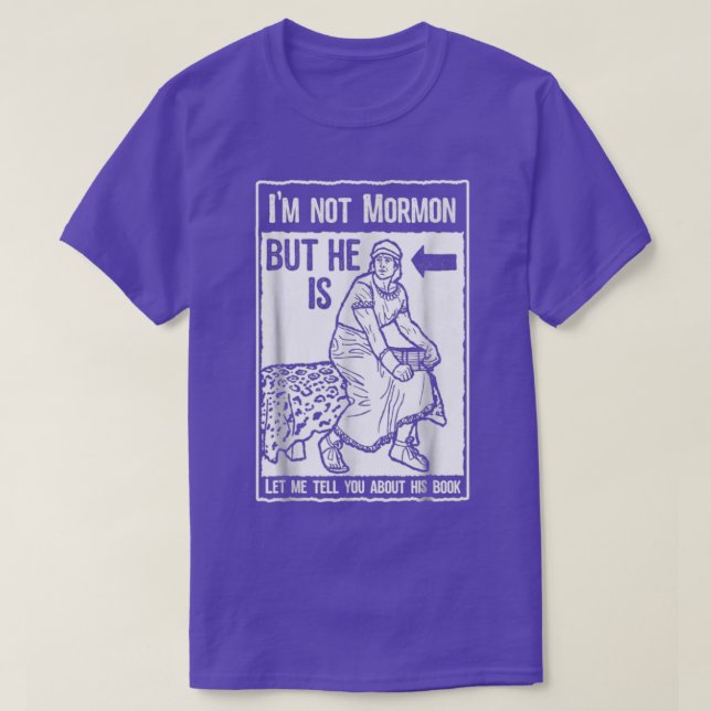 Camiseta Gracioso libro de Mormon LDS de Mormon Misionero (Diseño del anverso)