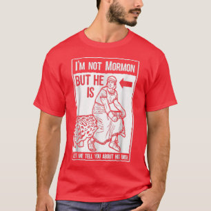Camiseta Gracioso libro de Mormon LDS de Mormon Misionero