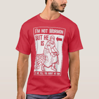 Camiseta Gracioso libro de Mormon LDS de Mormon Misionero 