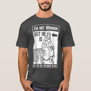 Camiseta Gracioso libro de Mormon LDS sobre Misionero Mormó