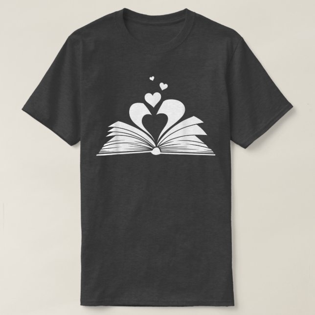 Camiseta Gracioso libro Lover Design Hombres Mujeres Niños  (Diseño del anverso)
