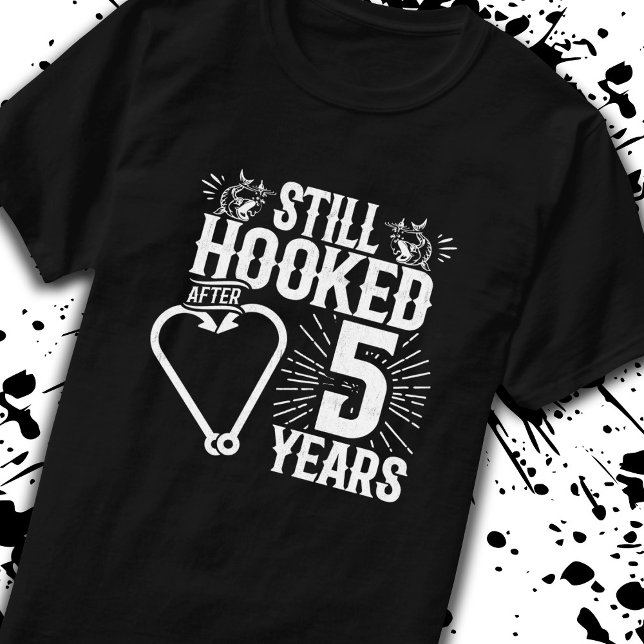 Camiseta Gracioso lindo quinto aniversario Parejas casadas  (Subido por el creador)