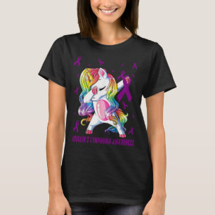 Camiseta Gracioso linfoma de unicornio Dabbing hodgkin Conc