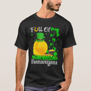 Camiseta Gracioso Lleno De Shenanigans Beach Volleyball St