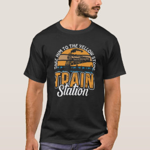 Camiseta Gracioso Llévalo A La Estación De Tren De Yellow