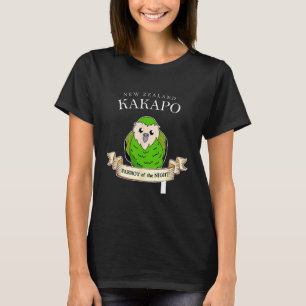 Camiseta Gracioso loro Kakapo de Aves de Nueva Zelanda