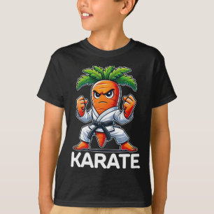 Camiseta Gracioso luchador contra el cinturón negro Karat