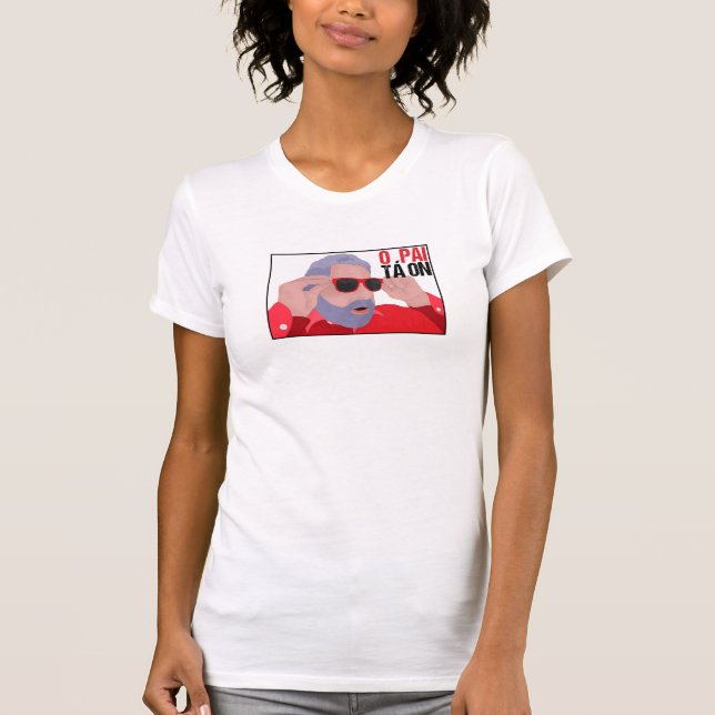 Camiseta Gracioso Lula Meme con gafas de sol (Anverso)