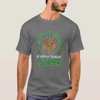 Camiseta Gracioso maestro de química de San Patricio